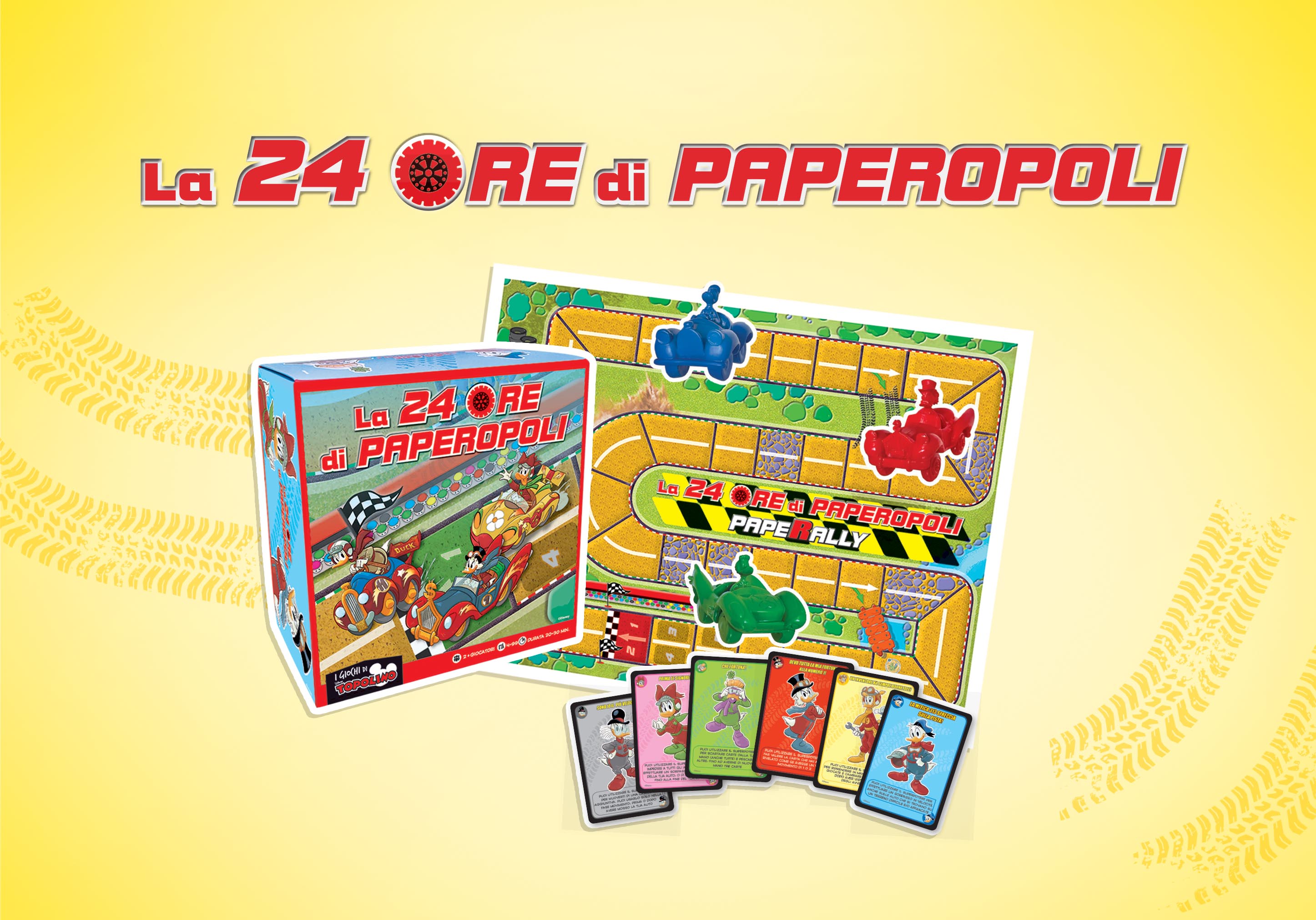 TOPOLINO presenta LA 24 ORE DI PAPEROPOLI